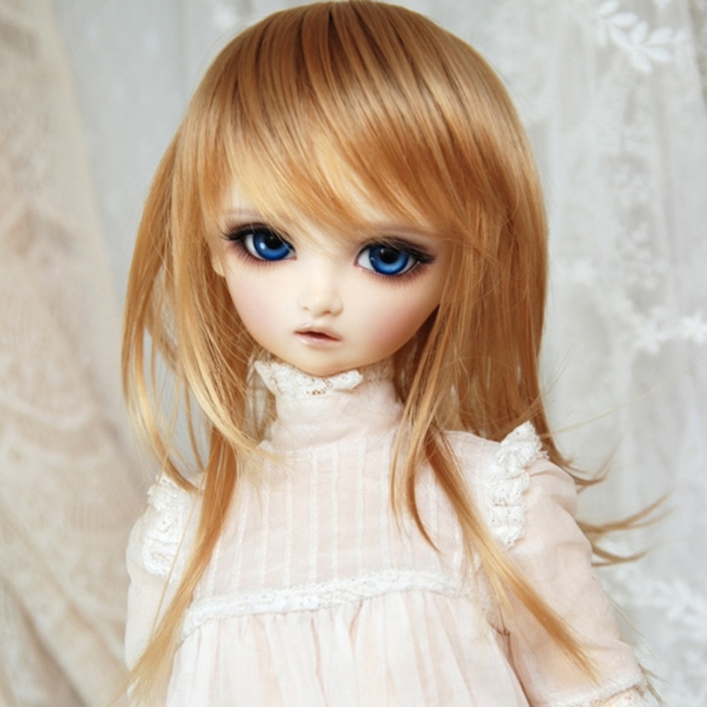 Leekeworld Hadley 6/7 Sandy Brown Bjd Ball Jointed Doll Wig